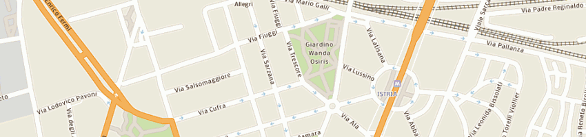 Mappa della impresa perone mariagrazia a MILANO