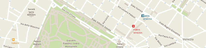 Mappa della impresa ratti filippo a MILANO