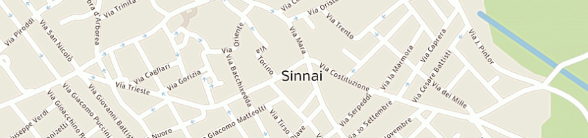 Mappa della impresa perra enzo a SINNAI