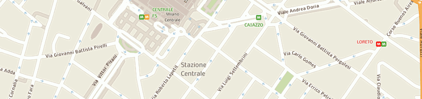 Mappa della impresa ocera giovanni a MILANO