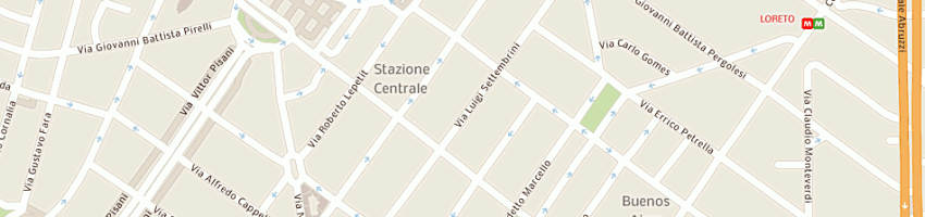 Mappa della impresa pillan snc a MILANO