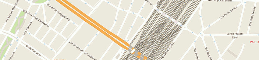 Mappa della impresa al cuoco di bordo snc a MILANO