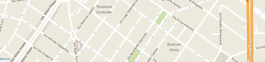 Mappa della impresa serate musicali a MILANO