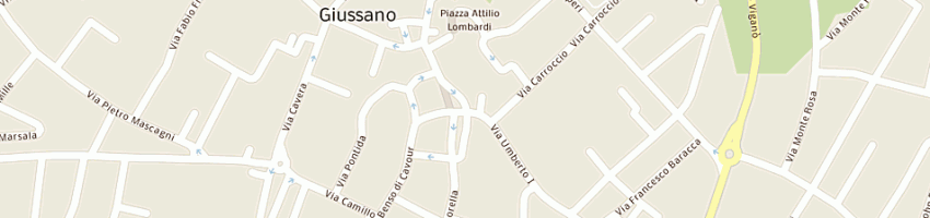 Mappa della impresa citterio mario a GIUSSANO