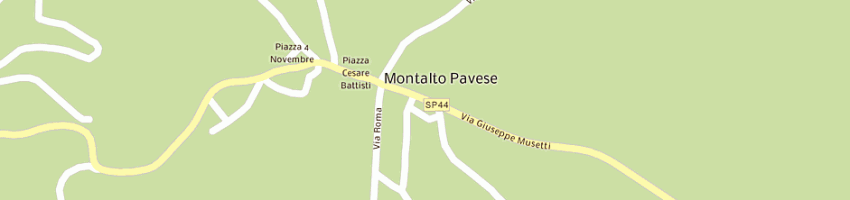 Mappa della impresa dovati walter a MONTALTO PAVESE