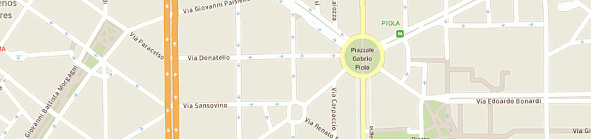 Mappa della impresa puliflash a MILANO