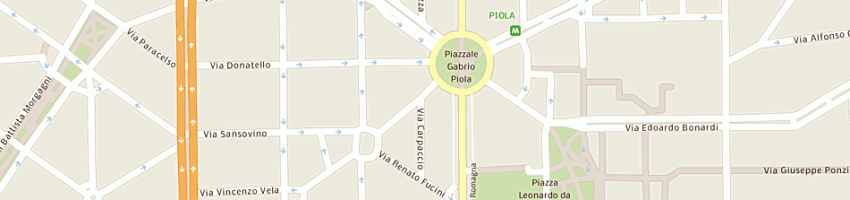 Mappa della impresa campanella stefano a MILANO