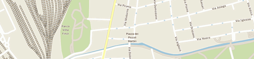 Mappa della impresa cervia paolo a MILANO