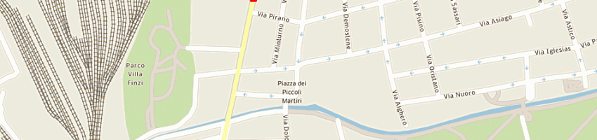 Mappa della impresa trattoria il molo vecchia gorla a MILANO