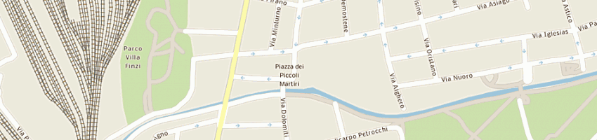 Mappa della impresa casolo augusto a MILANO