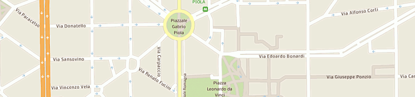 Mappa della impresa gs spa a MILANO