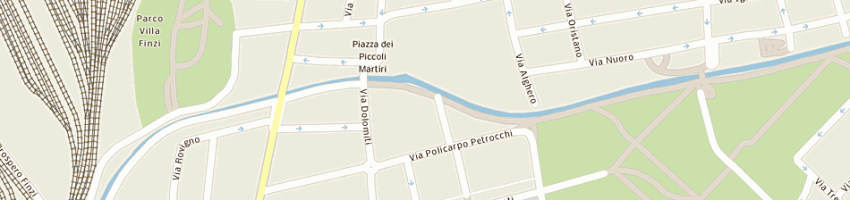 Mappa della impresa comunicarti srl a MILANO