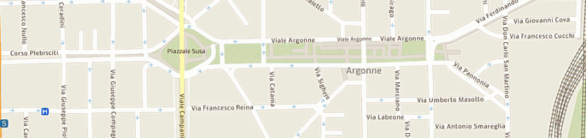 Mappa della impresa condominio-viale argonne 26 a MILANO