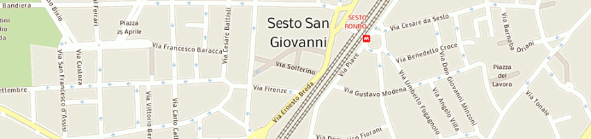 Mappa della impresa azienda unita'sanitaria locale n11 a VILLA SAN GIOVANNI