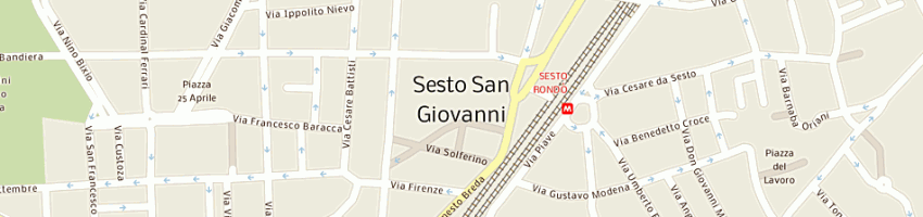 Mappa della impresa gramegna nunzia a SESTO SAN GIOVANNI