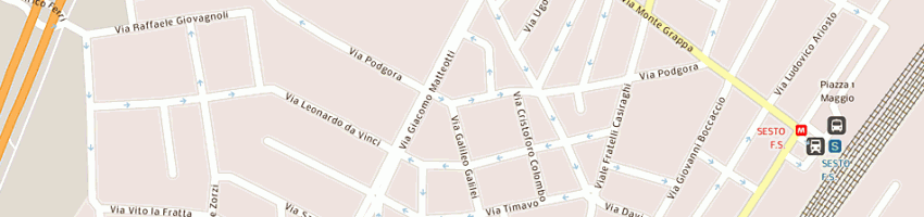 Mappa della impresa pinto nicola a SESTO SAN GIOVANNI