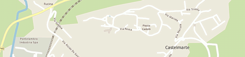 Mappa della impresa scuola materna statale a CASTELMARTE