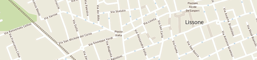 Mappa della impresa citterio roberta a LISSONE