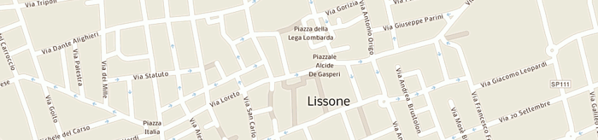 Mappa della impresa arienti giovannello a LISSONE