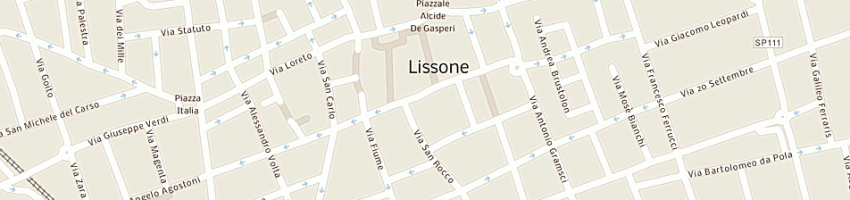 Mappa della impresa crippa sandro a LISSONE