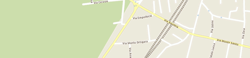 Mappa della impresa orioli virginio a MONZA