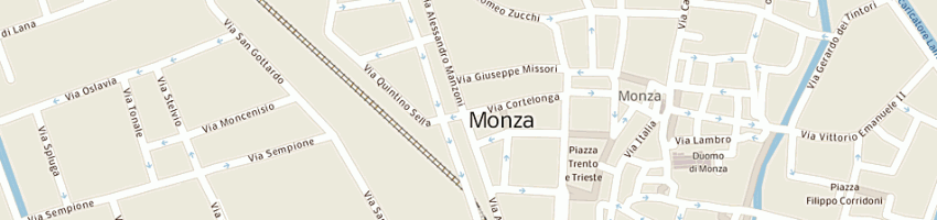 Mappa della impresa business ideait srl a MONZA