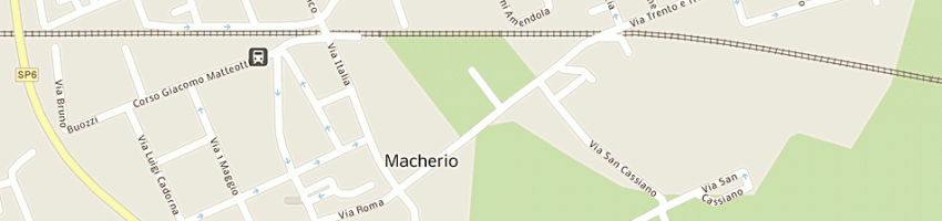 Mappa della impresa municipio di macherio a MACHERIO