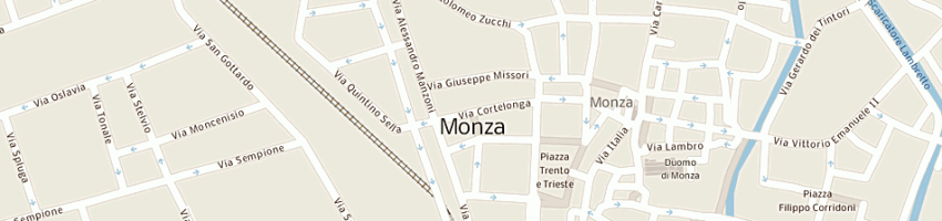 Mappa della impresa modicias pub pesca mauro a MONZA