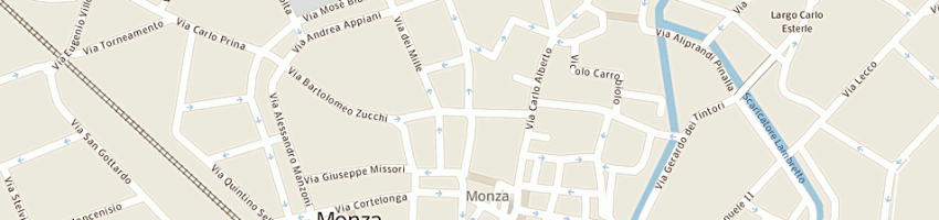 Mappa della impresa legal jeans a MONZA