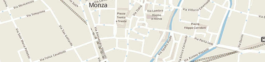 Mappa della impresa lo scrittoio srl a MONZA