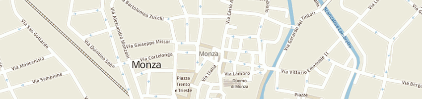 Mappa della impresa cortesi mariuccia a MONZA