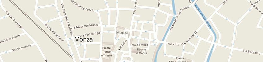 Mappa della impresa caro sas di francesco fossati e c a MONZA