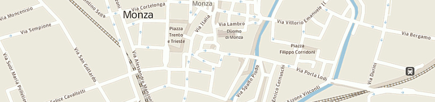 Mappa della impresa savio pier attilio a MONZA