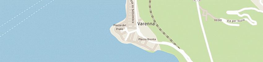 Mappa della impresa gelateria san giorgio a VARENNA