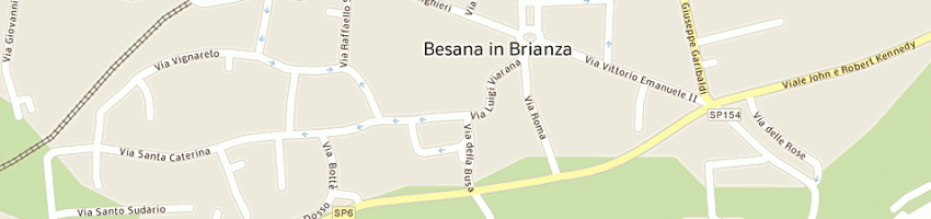 Mappa della impresa municipio a BESANA IN BRIANZA