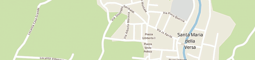 Mappa della impresa municipio a SANTA MARIA DELLA VERSA