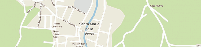 Mappa della impresa impresa edile e f di achilli geom egidio a SANTA MARIA DELLA VERSA