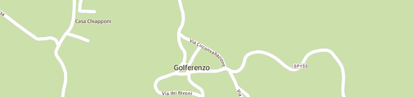 Mappa della impresa ristorante dell' olmo napoleonico a GOLFERENZO