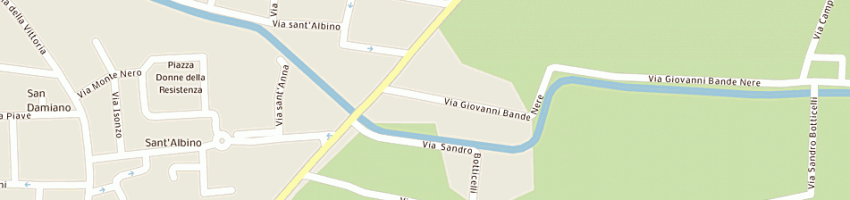 Mappa della impresa associazione sportiva sanda a MONZA