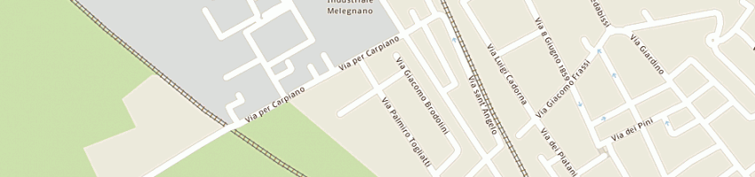 Mappa della impresa delta srl a MELEGNANO