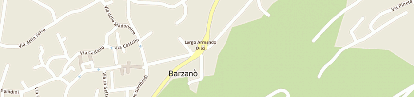 Mappa della impresa bonfanti fratelli a BARZANO 