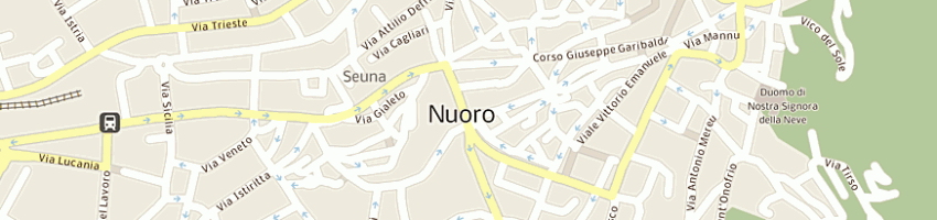 Mappa della impresa murru monica a NUORO