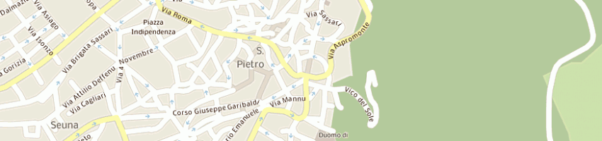 Mappa della impresa sanitas a NUORO