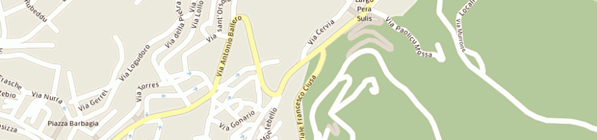 Mappa della impresa bar sport di seddone paolo a NUORO