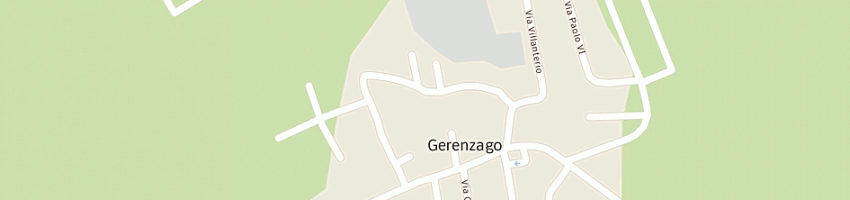 Mappa della impresa municipio a GERENZAGO