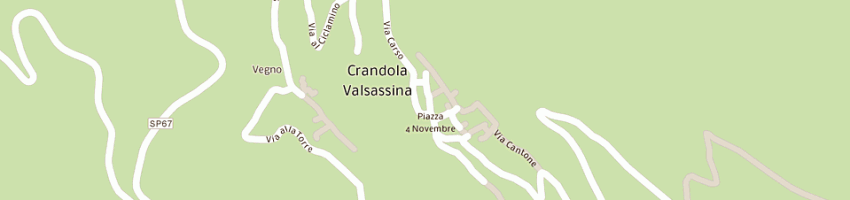 Mappa della impresa artusi luciano a CRANDOLA VALSASSINA