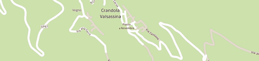 Mappa della impresa municipio a CRANDOLA VALSASSINA