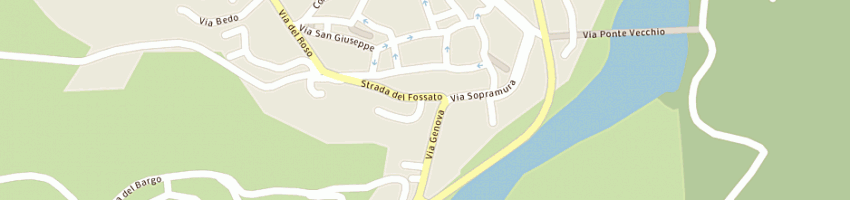 Mappa della impresa nacor a BOBBIO