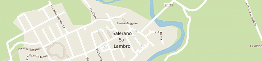 Mappa della impresa scuola materna sgiuseppe a SALERANO SUL LAMBRO