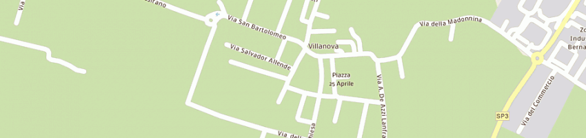 Mappa della impresa municipio di bernareggio a BERNAREGGIO